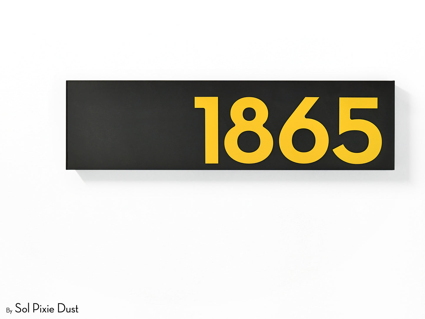 Hollow Aluminum Address Plaques - LED Signs