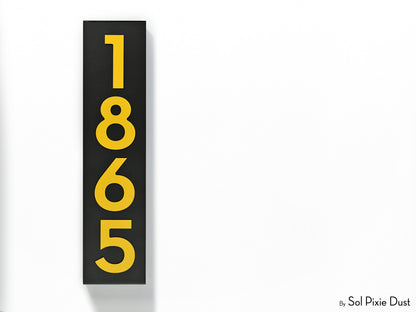 Hollow Aluminum Address Plaques - LED Signs
