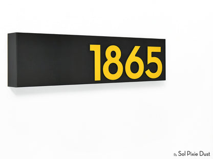 Hollow Aluminum Address Plaques - LED Signs