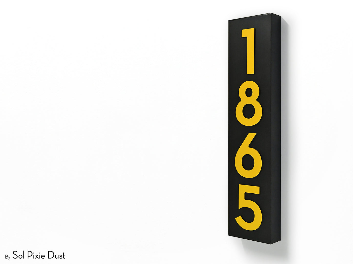 Hollow Aluminum Address Plaques - LED Signs