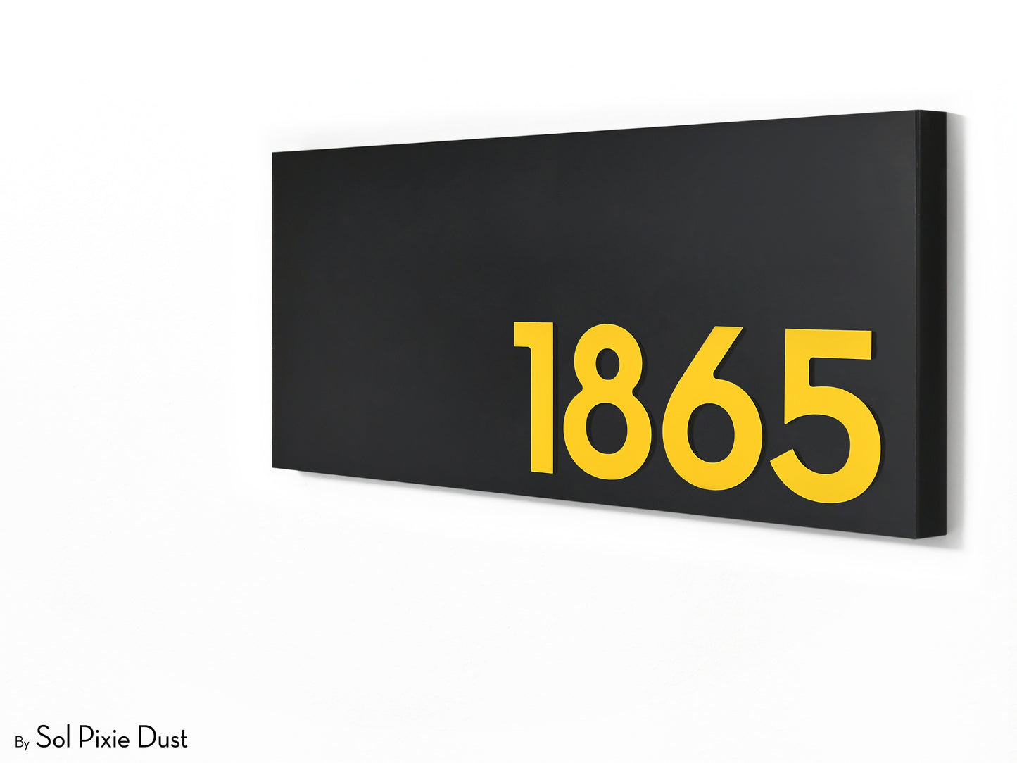 Hollow Aluminum Address Plaques - LED Signs