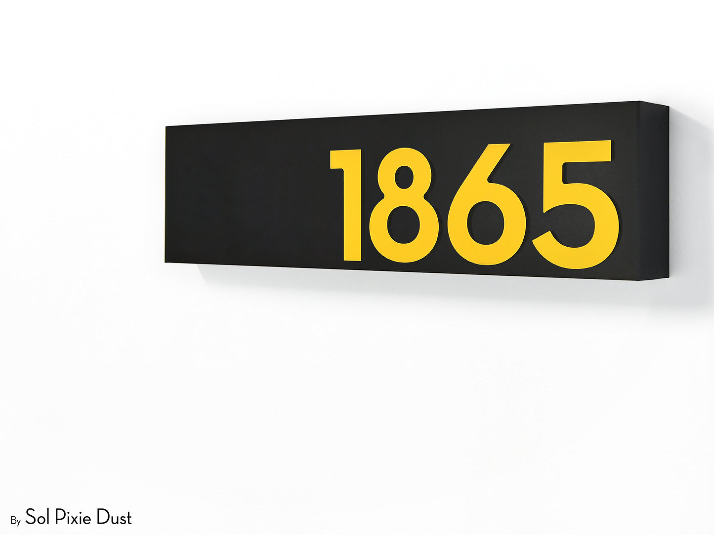 Hollow Aluminum Address Plaques - LED Signs