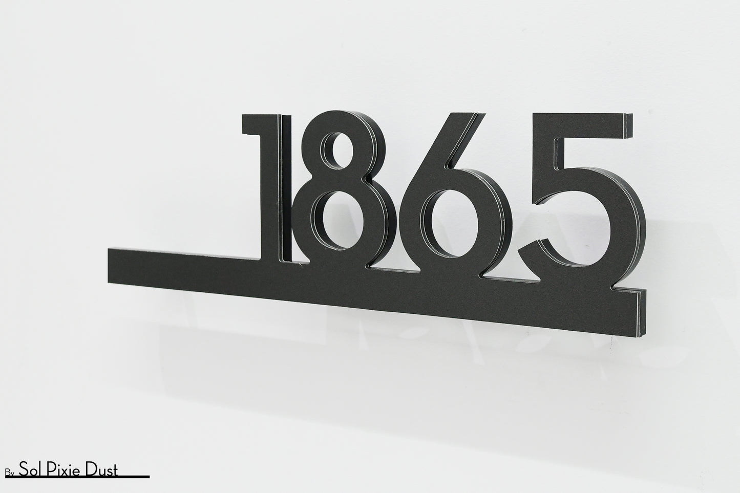Underline House Numbers - LED Signs with Name / Address
