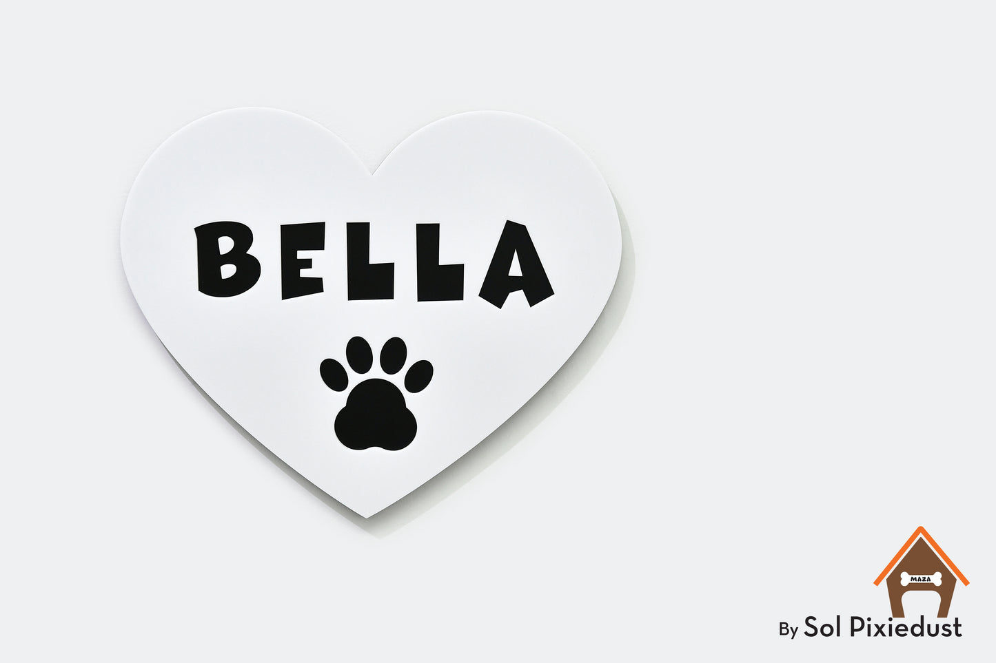 Personalized Pet Name Sign – Acrylic