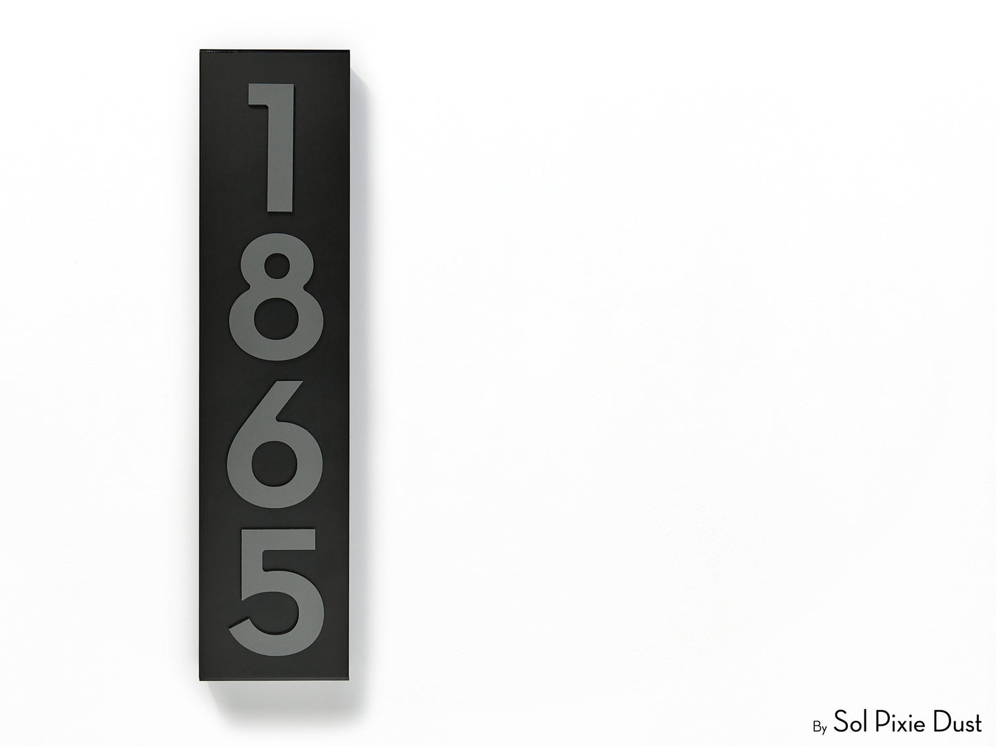 Hollow Aluminum Address Plaques - LED Signs