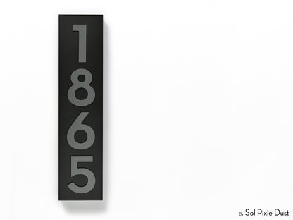 Hollow Aluminum Address Plaques - LED Signs
