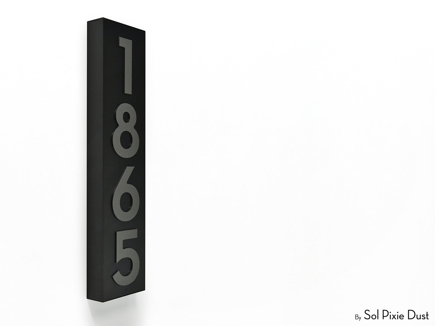 Hollow Aluminum Address Plaques - LED Signs