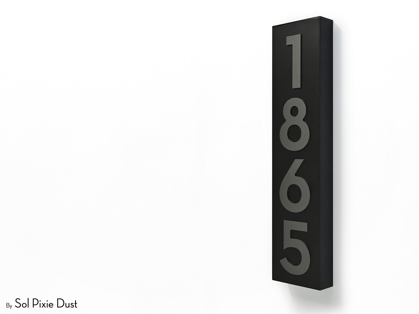 Hollow Aluminum Address Plaques - LED Signs