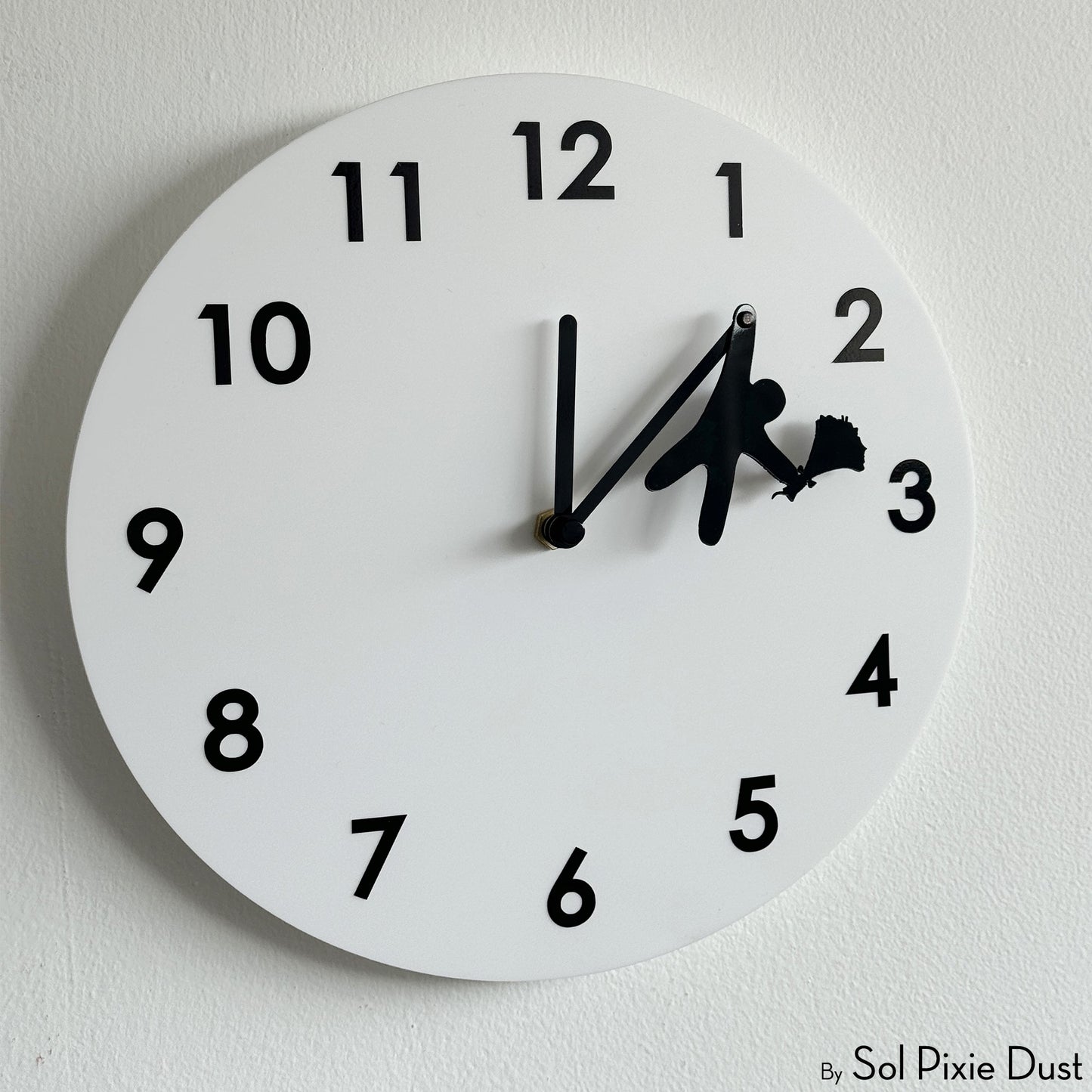 Hanging in Time Wall Clock