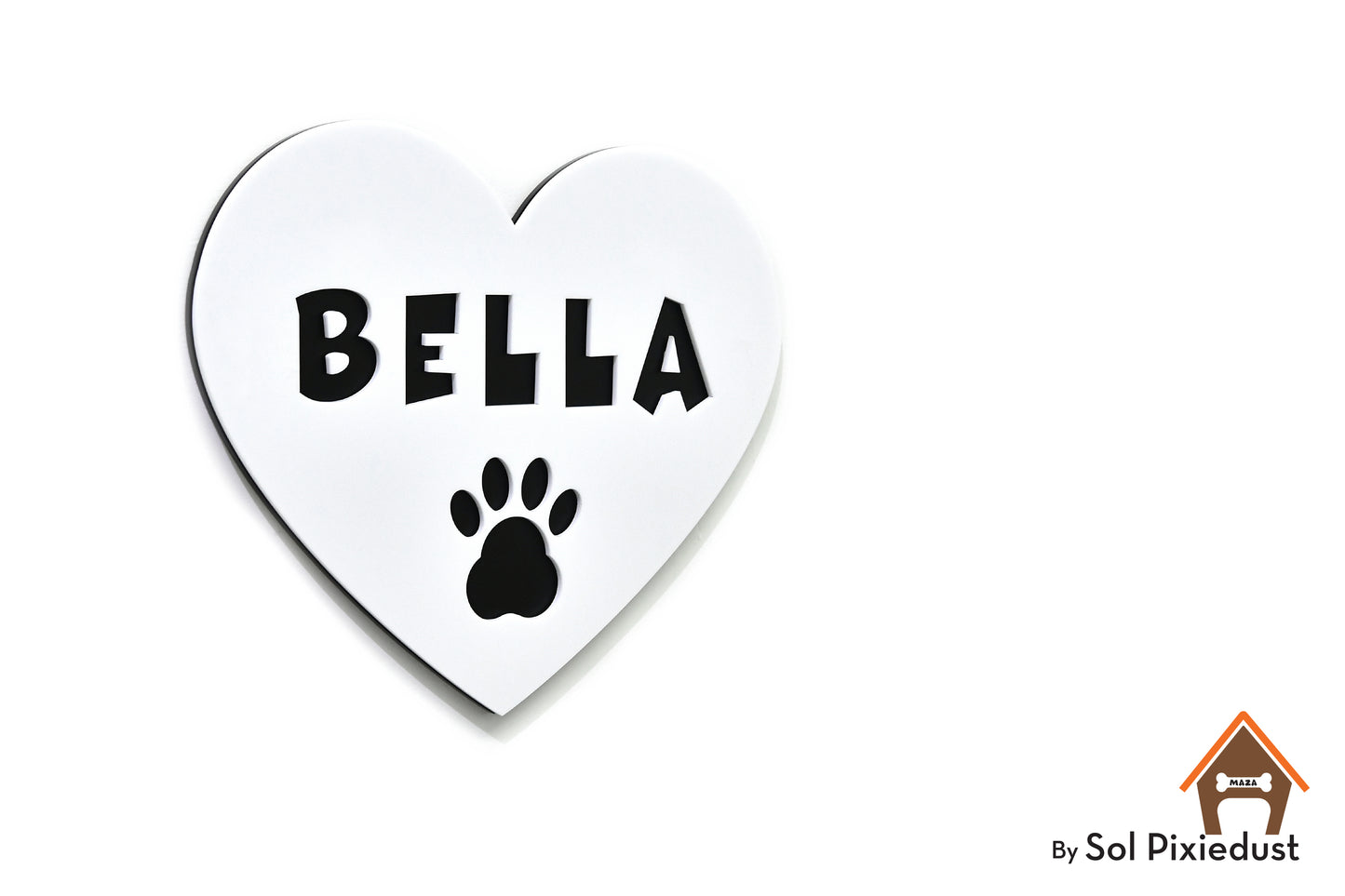 Personalized Pet Name Sign – Acrylic