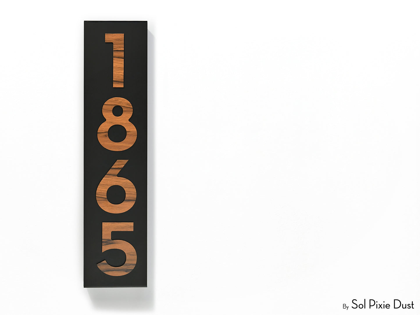 Hollow Aluminum Address Plaques - LED Signs