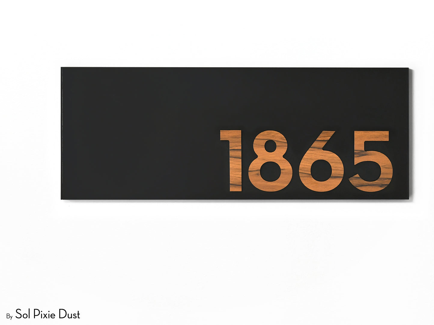 Hollow Aluminum Address Plaques - LED Signs