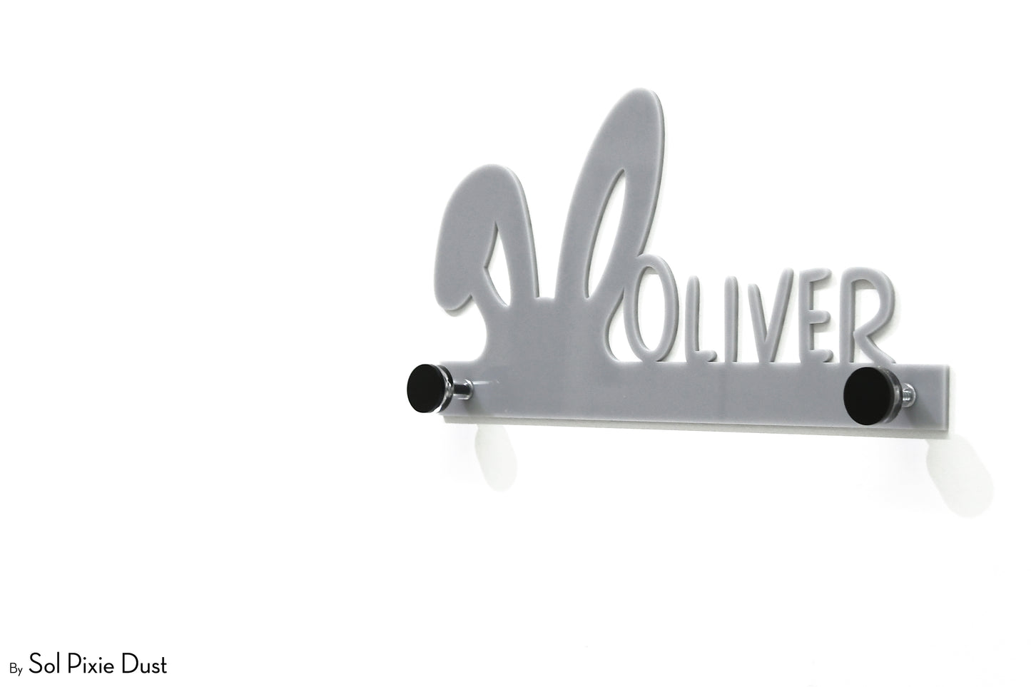 Wall Pegs and Racks - Custom Wall Hook Name