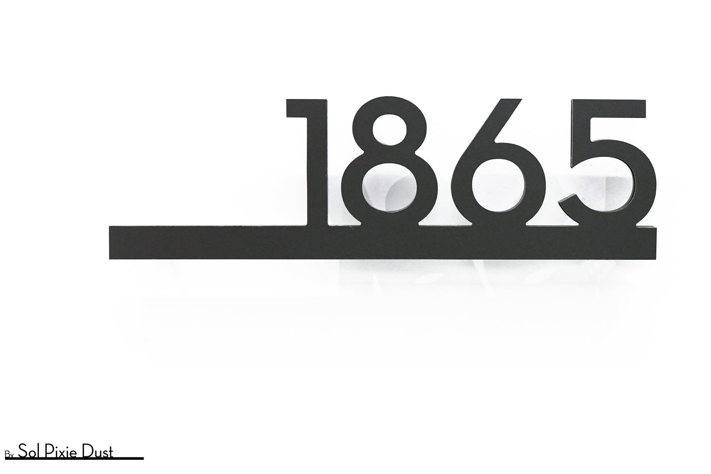 Underline House Numbers - LED Signs with Name / Address