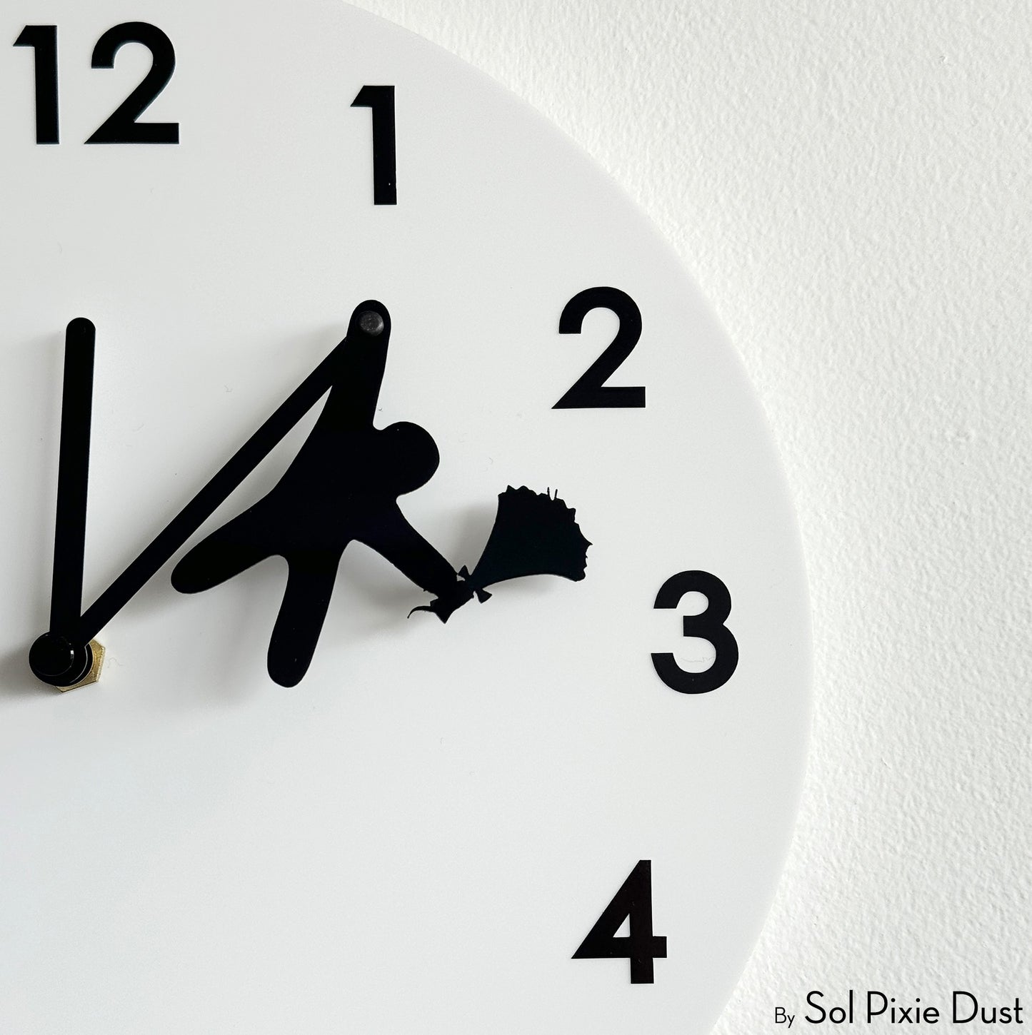 Hanging in Time Wall Clock