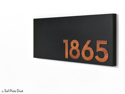 Hollow Aluminum Address Plaques - LED Signs