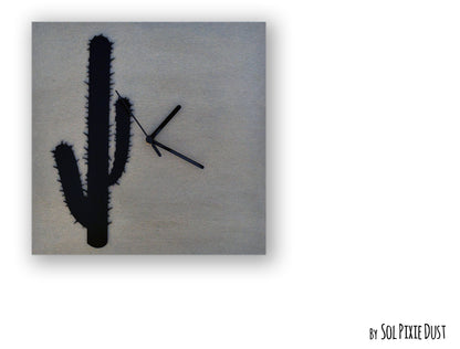 Square Concrete Wall Clocks Designs with Acrylic