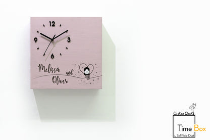 Time Box Modern Cuckoo Bird.  Cuckoo and Pendulum Wall Clock