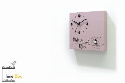 Time Box Modern Cuckoo Bird.  Cuckoo and Pendulum Wall Clock