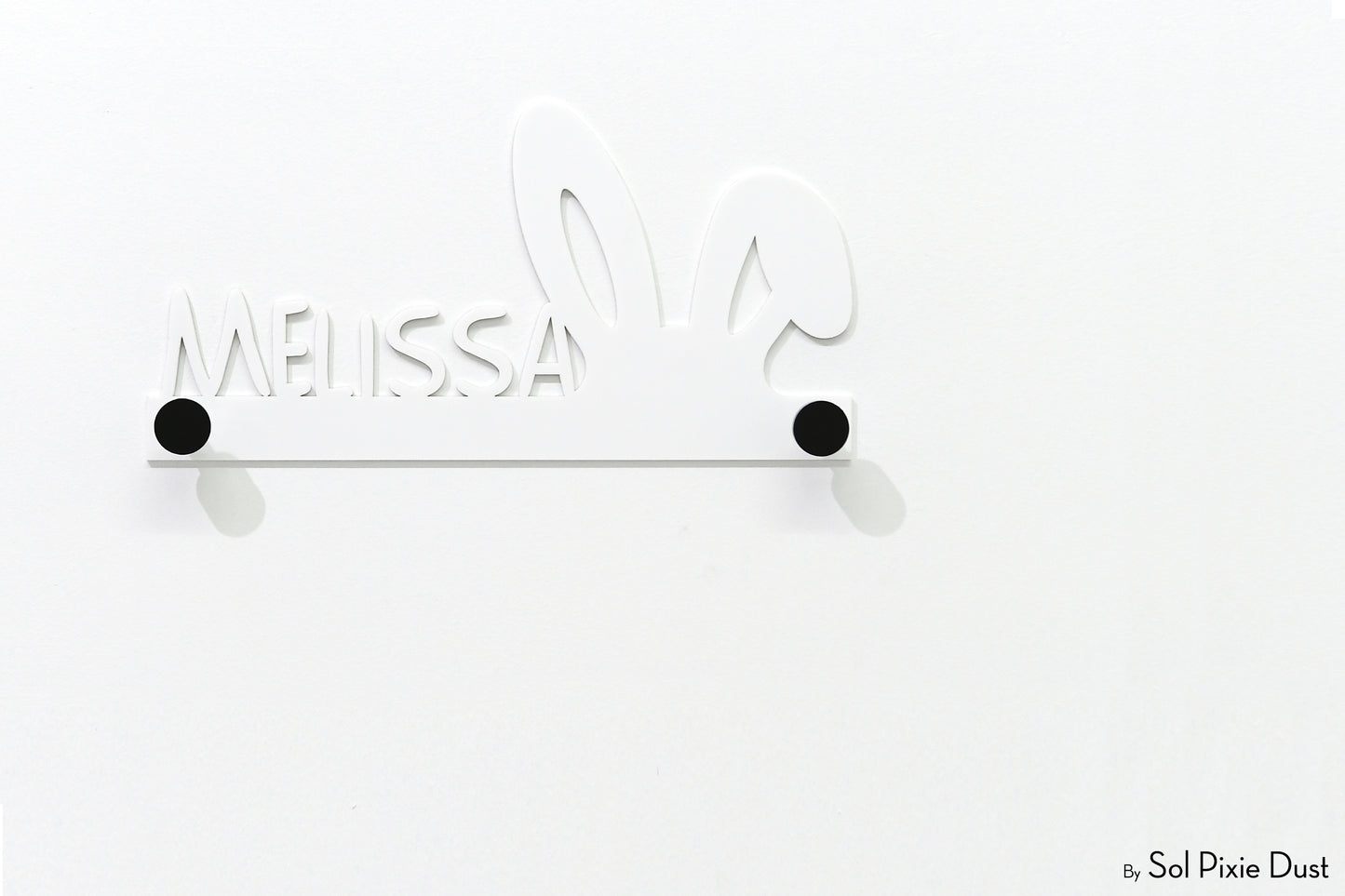 Wall Pegs and Racks - Custom Wall Hook Name