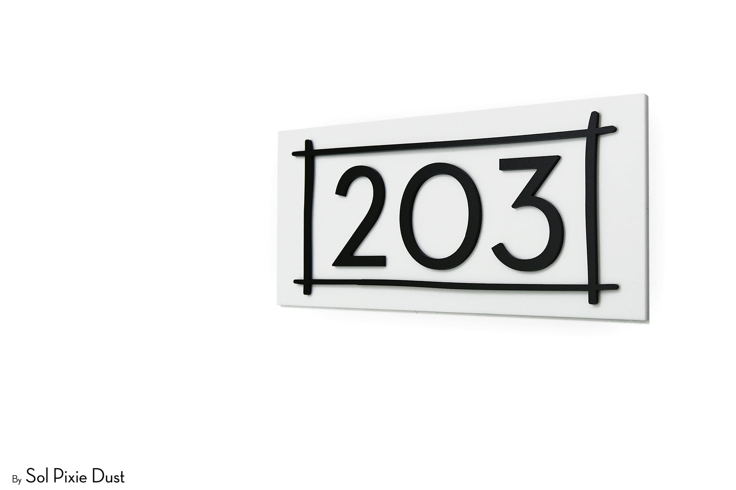 Acrylic Address Plaque - Signs