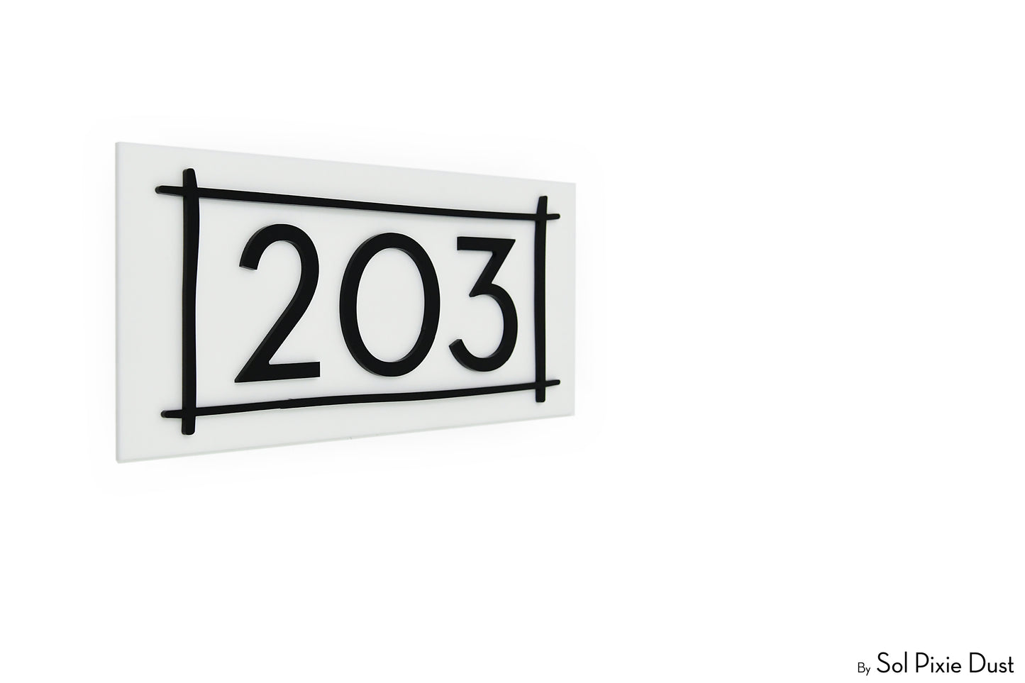 Acrylic Address Plaque - Signs