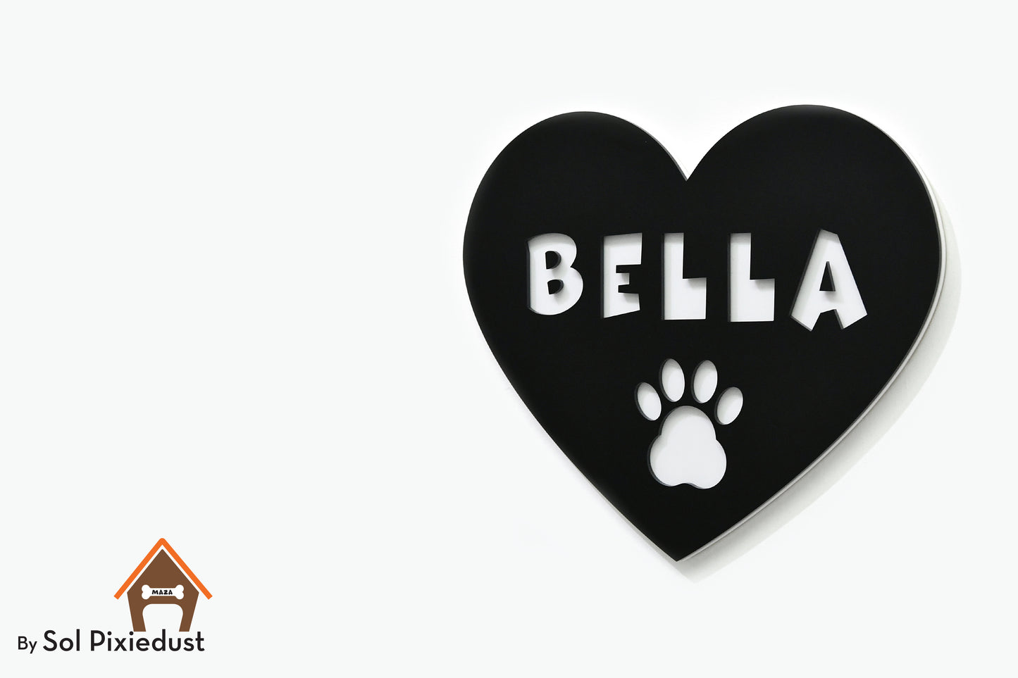 Personalized Pet Name Sign – Acrylic