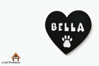 Personalized Pet Name Sign – Acrylic