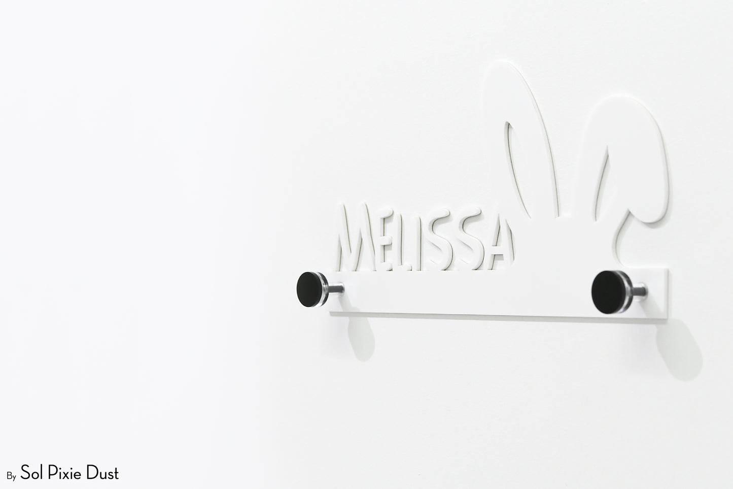 Wall Pegs and Racks - Custom Wall Hook Name