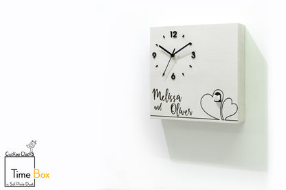Time Box Modern Cuckoo Bird.  Cuckoo and Pendulum Wall Clock