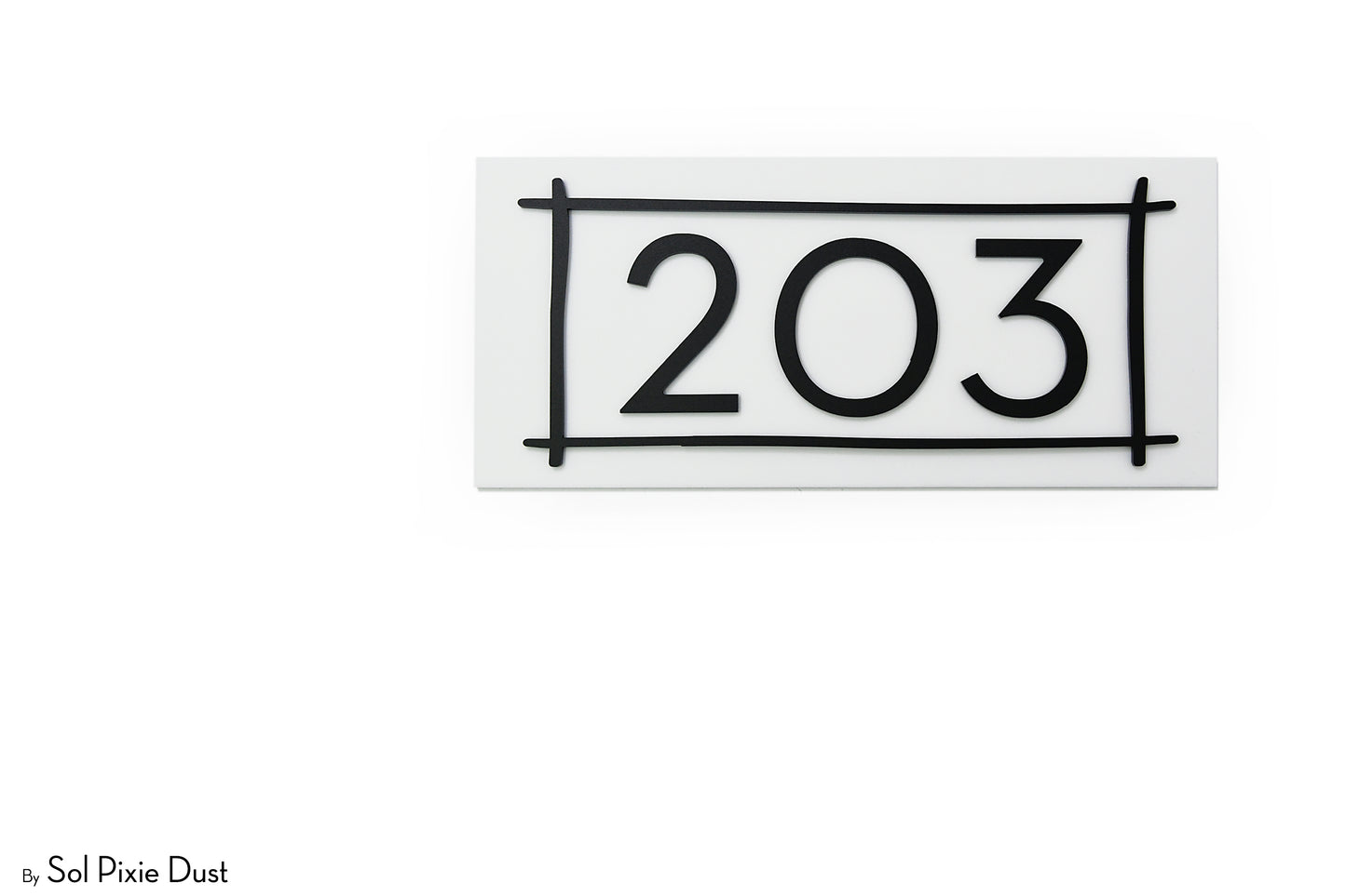 Acrylic Address Plaque - Signs