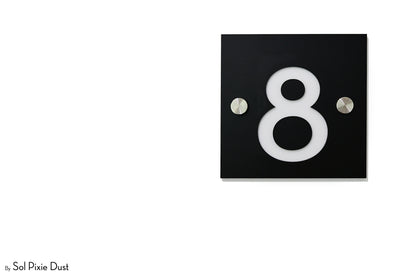 Acrylic Address Plaque - Signs