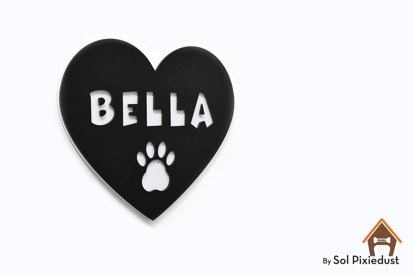 Personalized Pet Name Sign – Acrylic