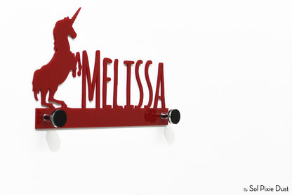 Wall Pegs and Racks - Custom Wall Hook Name