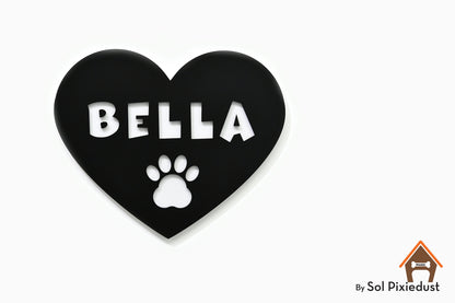 Personalized Pet Name Sign – Acrylic