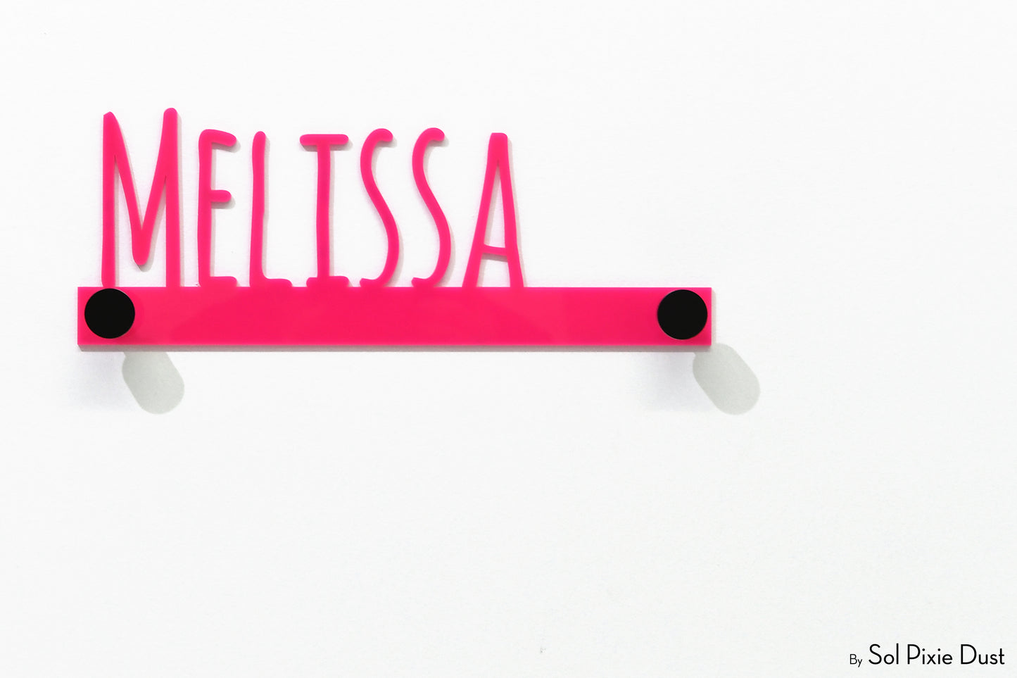 Wall Pegs and Racks - Custom Wall Hook Name