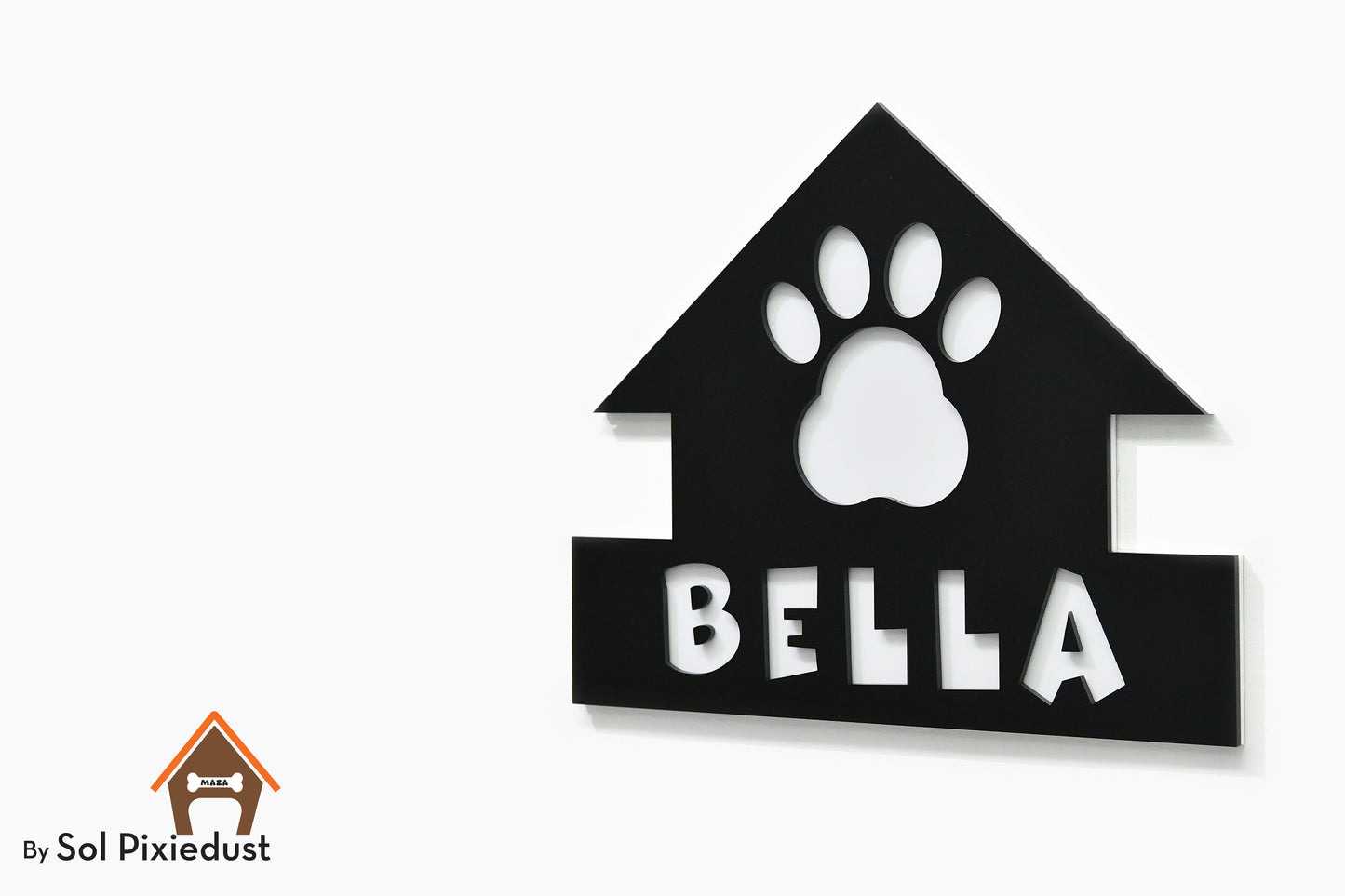 Personalized Pet Name Sign – Acrylic