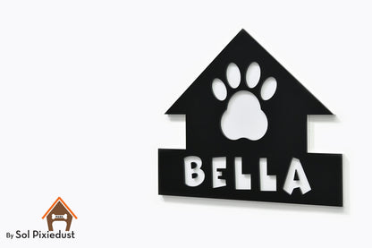 Personalized Pet Name Sign – Acrylic