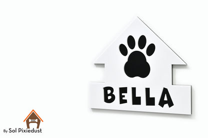 Personalized Pet Name Sign – Acrylic