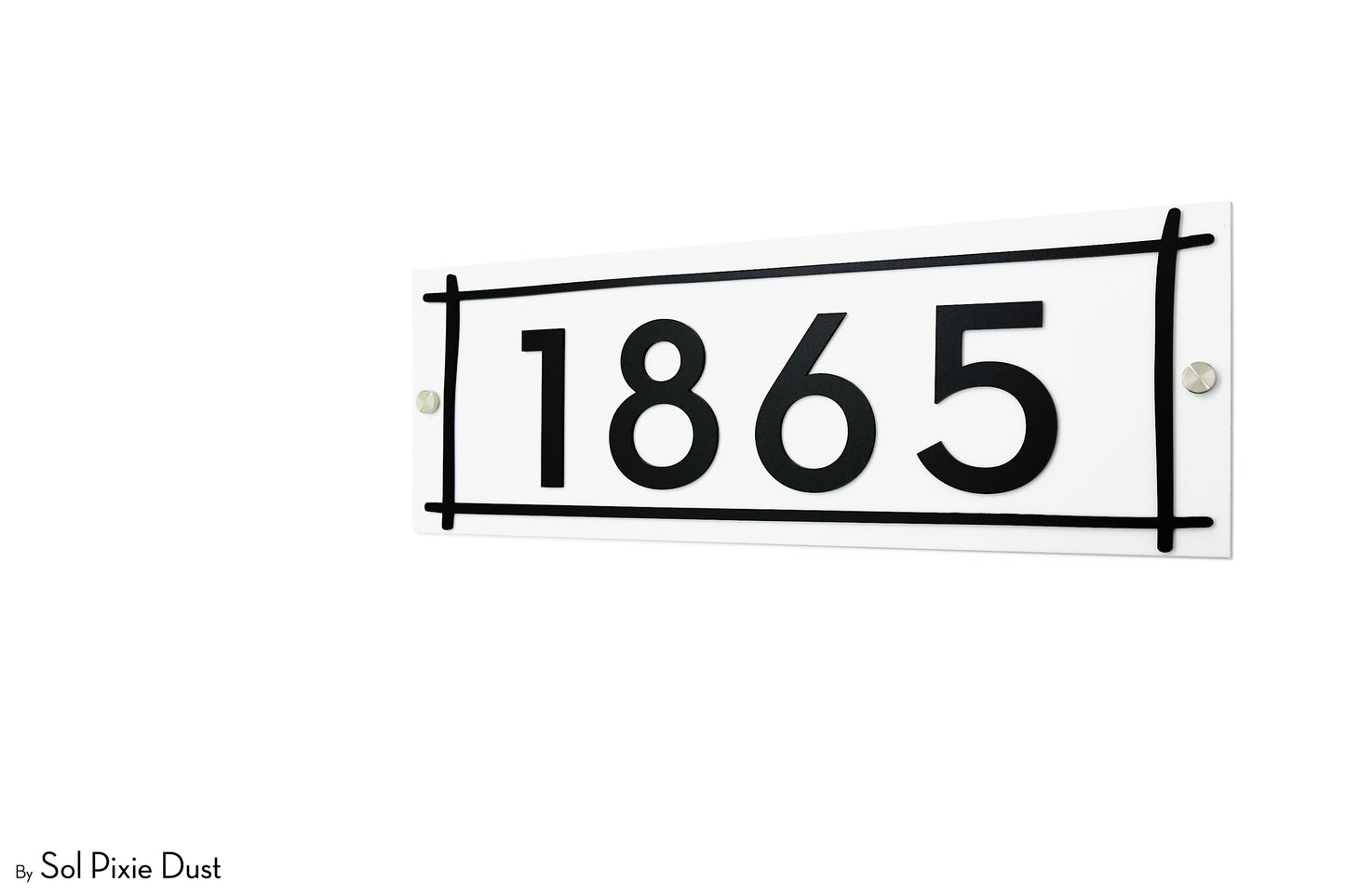 Acrylic Address Plaque - Signs