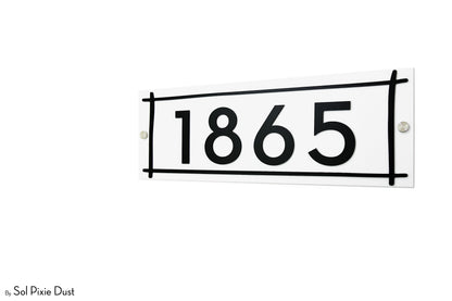 Acrylic Address Plaque - Signs