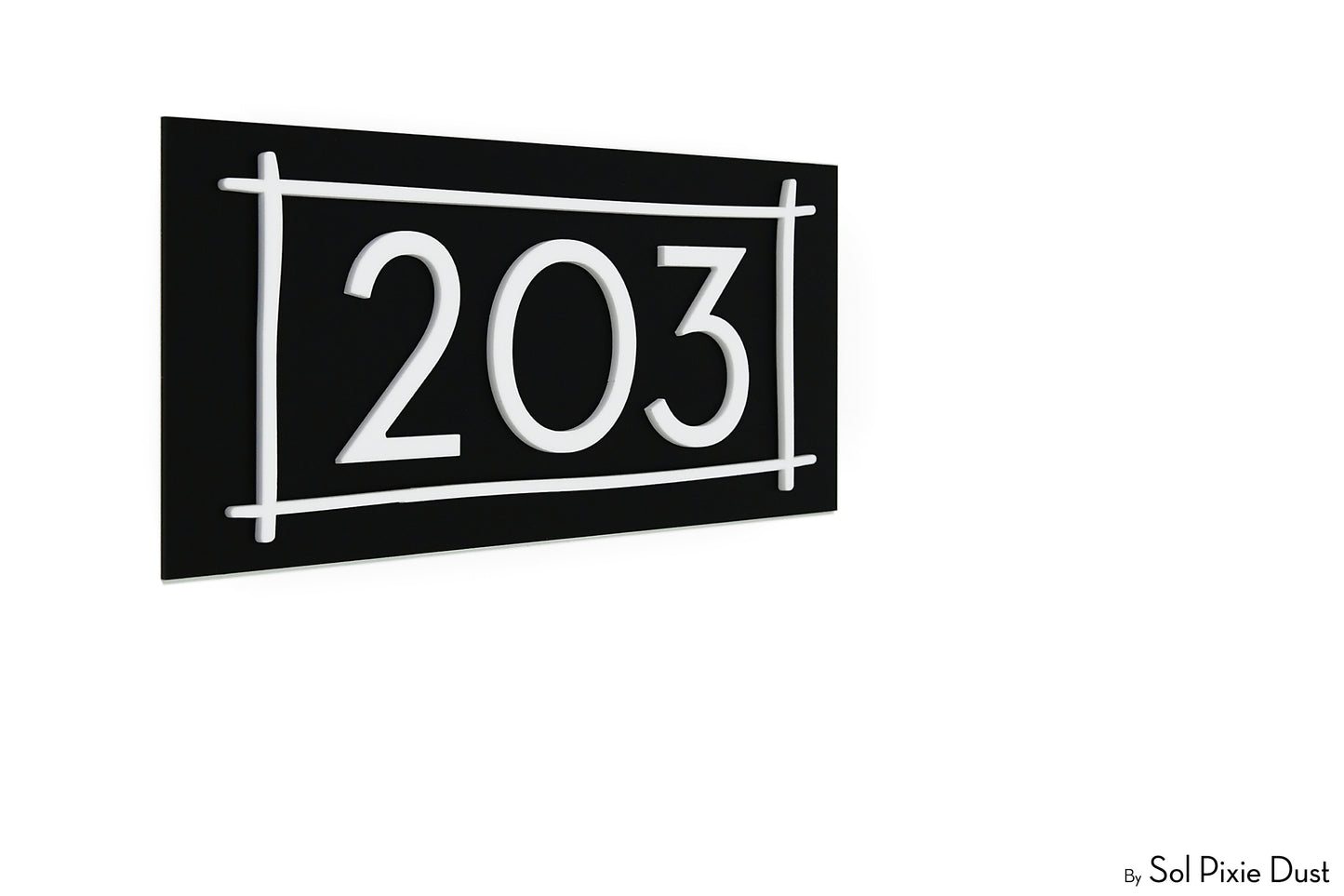 Acrylic Address Plaque - Signs