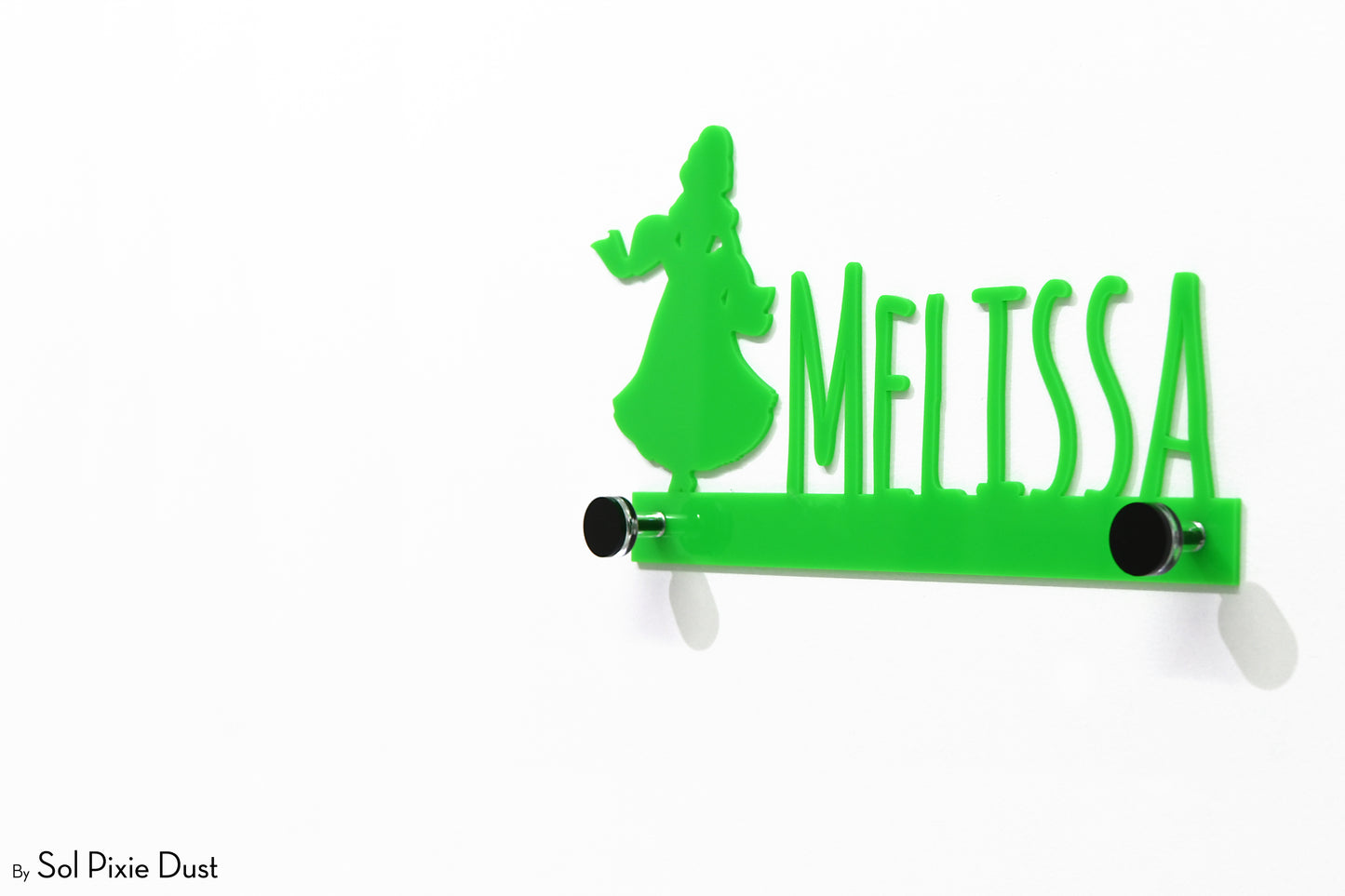 Wall Pegs and Racks - Custom Wall Hook Name