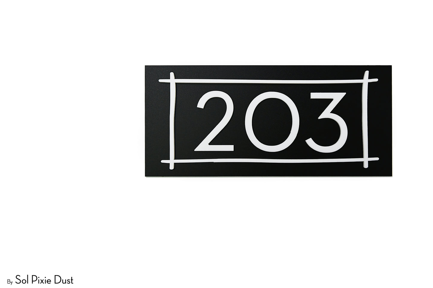 Acrylic Address Plaque - Signs