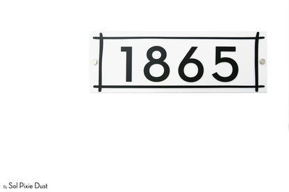 Acrylic Address Plaque - Signs