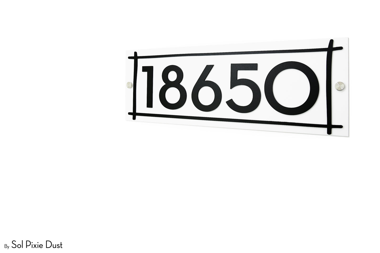 Acrylic Address Plaque - Signs