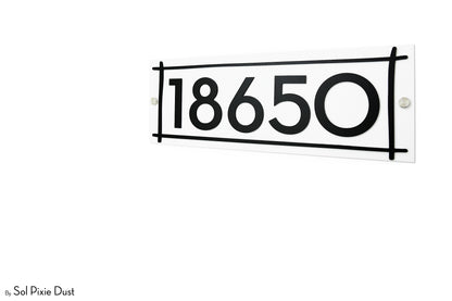 Acrylic Address Plaque - Signs