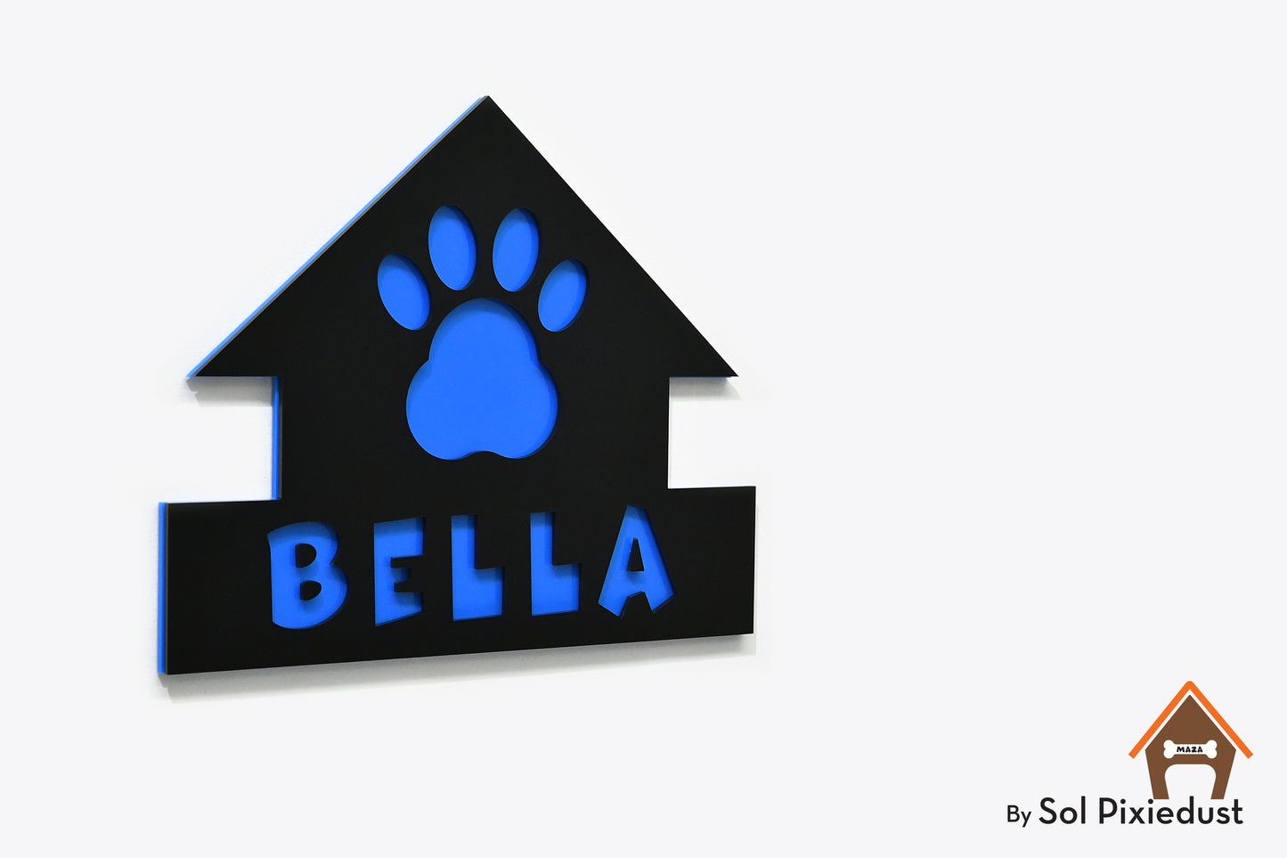 Personalized Pet Name Sign – Acrylic