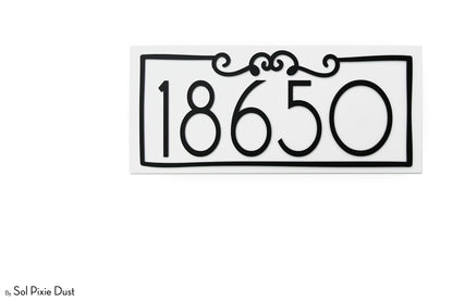 Acrylic Address Plaque - Signs