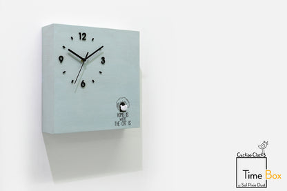 Time Box Modern Cuckoo Bird.  Cuckoo and Pendulum Wall Clock